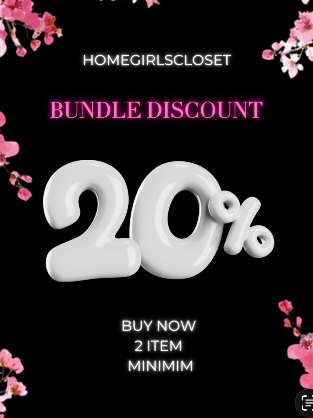 20% OFF 🤯 BUNDLES 2+